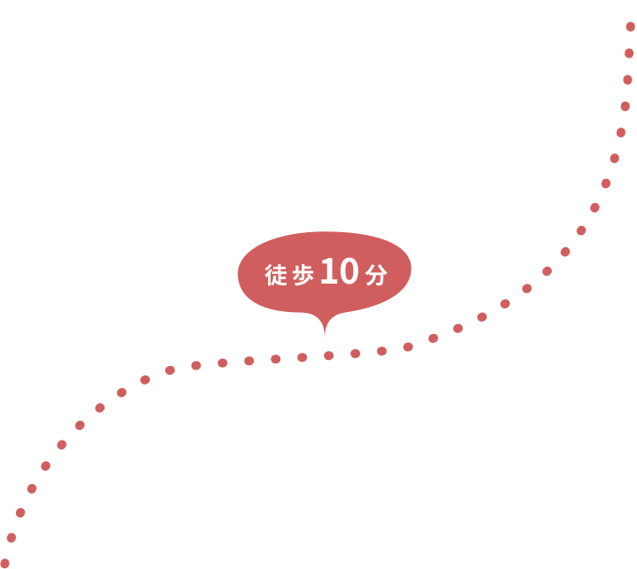 徒歩10分