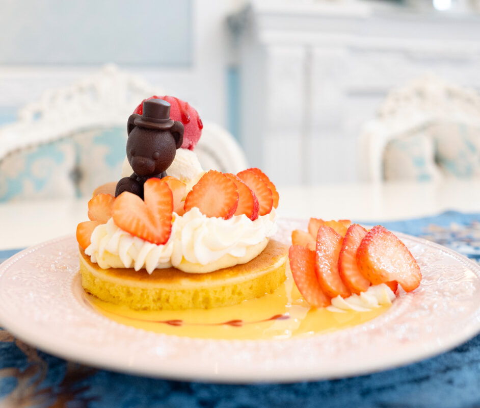 ウィンクルストロベリーパンケーキ(3,100円)