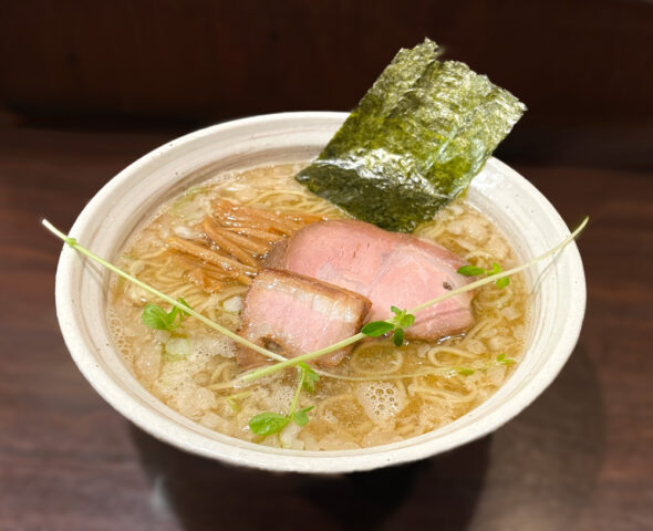 鯛煮干しセアブラ白醤油そば