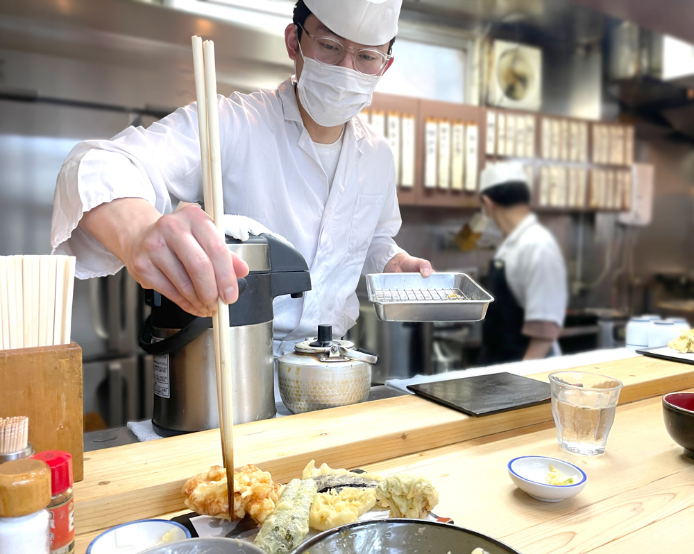 天すけ　調理