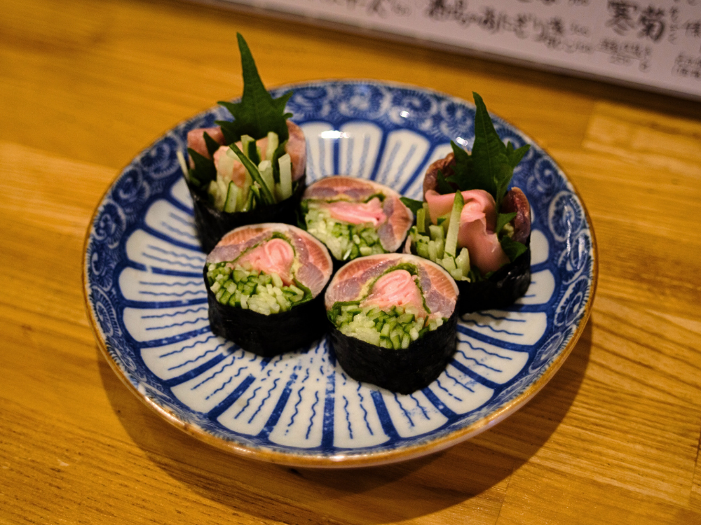 イワシのガリ巻き